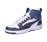 PUMA Unisex Rebound V6 Sneaker, Puma White Galactic Gray Clyde Royal, 5.5 UK