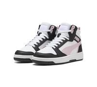 PUMA Unisex Rebound V6 Sneaker, Puma White Rose Mauve Puma Black, 6 UK