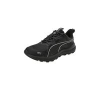 PUMA Unisex Reflect LITE Trail PTX Road Running Shoe, Black Silver-Cool Dark Gray, 3.5 UK