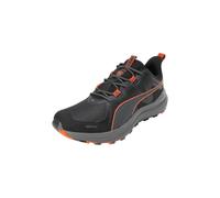PUMA Unisex Reflect LITE Trail Road Running Shoe, Black-Flame Flicker, 4.5 UK