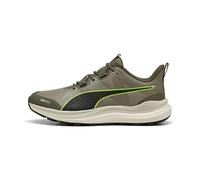 PUMA Unisex Reflect LITE Trail Road Running Shoe, Loden Green-Velvet Moss, 8 UK