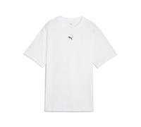 Puma T-Shirt ESS Relaxed Tee, Unisex, Puma White, XL EU