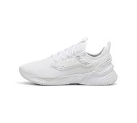 PUMA Unisex Retaliate 3 Running Shoes PUMA White-Feather Gray-PUMA Black 8.5
