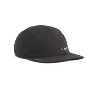 Puma Unisex Running Packable 5 Panel Cap - Black - One Size
