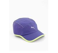 Puma Unisex Running Short Visor 5 Panel Cap, Blue Crystal, Men Blue Crystal