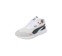 PUMA Unisex RUNTAMED Sneaker, Feather Gray-Dark Night White, 8 UK