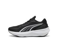 PUMA Unisex SCEND PRO 2 Road Running Shoe, Black White, 12 UK
