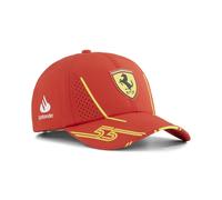 PUMA Scuderia Ferrari 2024 Carlos Sainz Cap Burnt Red One Size Fits Most