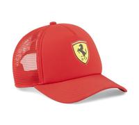 PUMA Unisex Scuderia Ferrari Formula 1 Race Trucker Cap Rosso Corsa One Size Red