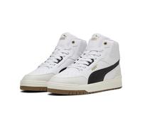 PUMA Unisex Shuffle Downtown MID Sneaker, White Black-Vapor Gray, 9.5 UK