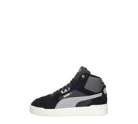 PUMA Unisex Shuffle Downtown MID WTR Sneaker, Black-Gray Echo Gold, 9 UK