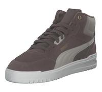 PUMA Unisex Shuffle Downtown MID WTR Sneaker, Flat Bronze-Desert DUST Gold, 9 UK