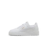 Puma Unisex Sneaker Shuffle Downtown – White White Gold – UK 4