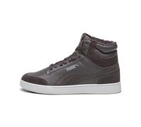 PUMA Unisex Shuffle MID Fur Sneaker, Flat Dark Gray-CAST Iron-Cool Light Gray, 8.5 UK