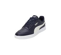 PUMA Unisex Shuffle Sneaker, Navy-Vapor Gray White, 8.5 UK
