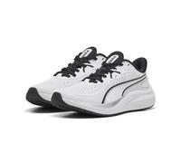 PUMA Unisex Skyrocket LITE 2 Road Running Shoe, White Silver Black, 9.5 UK
