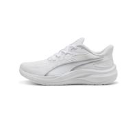PUMA Unisex Skyrocket LITE 2 Road Running Shoe, White-Vibrant Silver Silver, 3.5 UK
