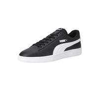 PUMA Unisex Smash V2 L Low-top Sneakers, Black White, 3.5 UK