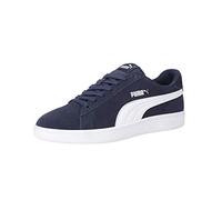 PUMA Unisex Smash V2 Low-Top Sneakers, Peacoat White, 10 UK