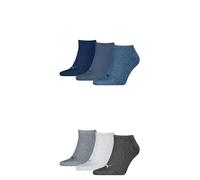 PUMA UNISEX SNEAKER PLAIN 3P, Denim Blue, UNISEX SNEAKER PLAIN 3P, anthraci/l mel grey/m mel grey