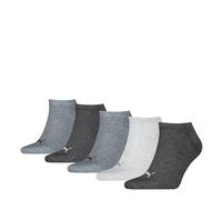 PUMA Unisex Sneaker Plain, Anthraci/l Mel Grey/m Mel Grey-New, 47-49 (Pack of 5)