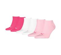 PUMA Unisex Sneaker Plain Sock, Pink Lady-New, 35-38 (Pack of 3)