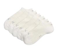 PUMA Unisex Sneaker Plain Socks (3 Pair Pack) Oatmeal, UK 6-8