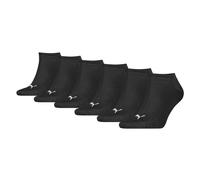 Puma unisex Sneaker Plain Socks Ecom in Pack of 6 in 43 to 47