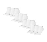 Puma Unisex Sneaker Socks, 12 Pack - Cushioned Sneaker 12P, Logo, Solid Color...