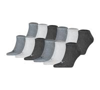 Puma Unisex Sneaker Socks, 12er Pack - Trainers Plain Ecom 12P, Logo, Einfarbi