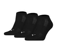 Puma Unisex Sneaker Socks, 3-Pack - Cushioned Sneaker 3P, Logo, Solid Color