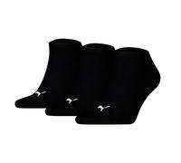 Puma Unisex Sneaker Socks, 3-Pack - Sneaker Plain 3P, Logo, Solid Color