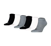Puma Unisex Sneaker Socks, 6 Pack - Sneaker Plain ECOM 6P, Logo, Solid Color ...