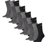 Puma Unisex Socks, Sport 15 PAIRS, Terry Sole, Regular Crew, Color Choice...
