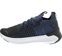 PUMA Unisex SOFTRIDE Symmetry FUZION Road Running Shoe, Black-Club Navy White, 10.5 UK