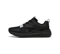 PUMA Unisex SOFTRIDE Wired 2 Sneaker, Black White, 4 UK