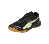 PUMA Unisex SOLARFLASH III Indoor Court Shoe, Black-Fizzy Apple, 6.5 UK