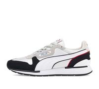 PUMA Unisex Space Lab Sneakers Grey/Black/Red 383158-01 10.5