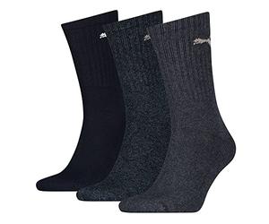 PUMA Unisex Sport 3p Socks, 321 - New Navy, 6-8 UK