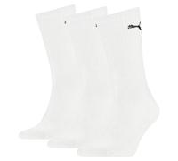 PUMA Unisex Sport 3p Socks, White, 9-11 UK
