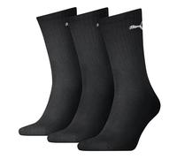 PUMA Unisex Sport Crew Socks (3 Pair Pack) Black, UK 9-11