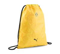 Puma Unisex Sport Drawstring Bag BVB ESS Gymsack Logo Pattern Yellow 45x36x13cm