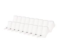 Puma Unisex Sport Socks 18-Pack Plain Logo White/Black