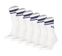 Puma Unisex Sport Socks, 6 Pack - Crew Heritage, Tennis, Terry Sole, St...