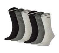 Puma Unisex Sport Socks, 6 Pack - Sport Crew Stripe, Tennis Socks, Stripe...