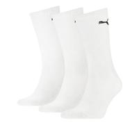 PUMA Unisex 100000945-002-043 Puma Sport Lightweight Crew Sock 3 Pair , White, 46 UK