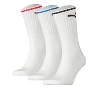 Puma Unisex Sport Socks, Value Pack - Sport Crew Stripe, Tennis Socks