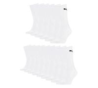 PUMA - Unisex Sports Socks 3er Pack, 35-38, White - White (300), 43-46 (9-11 UK