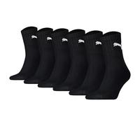 Puma Unisex Sports Socks 6-Pack Short Crew, ECOM Logo, Solid