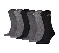 Puma Unisex Sports Socks, 6 Pairs - Tennis Socks, Crew Sport Socks, Plain ...